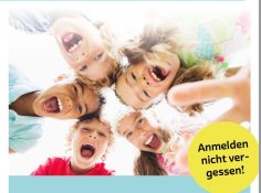 Bild Ferienpass 2022, anmelden nicht vergessen!